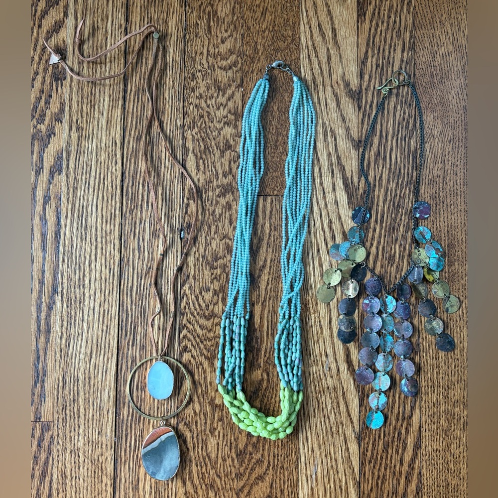 Anthropologie Set of 3 Necklaces